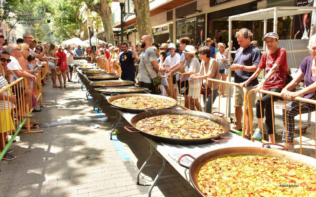 Concurso de Paellas organizado por Mayorales de Sant Roc