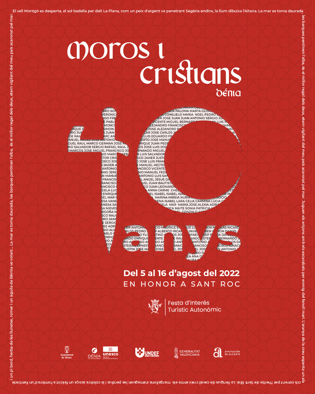 libro_cartel de Moros y Cristianos Dénia