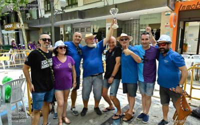La Filà Amiries se impone en el concurso de paellas dels Majorals de Sant Roc 2022