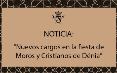 Nuevos cargos en la fiesta de Moros y Cristianos de Dénia